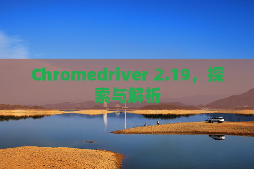 Chromedriver 2.19，探索与解析